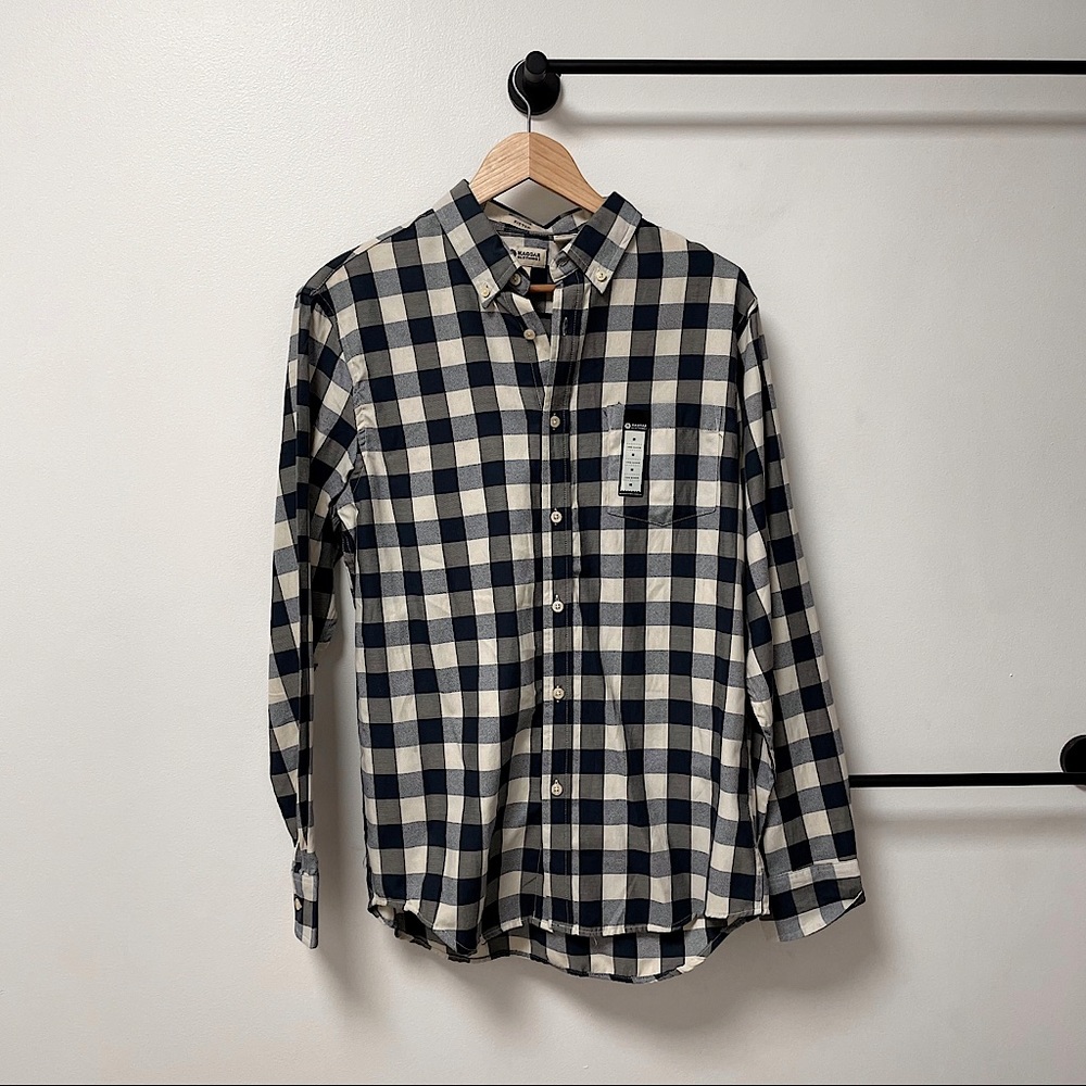 Haggar Men’s Long Sleeve Button Shirt - Brand New